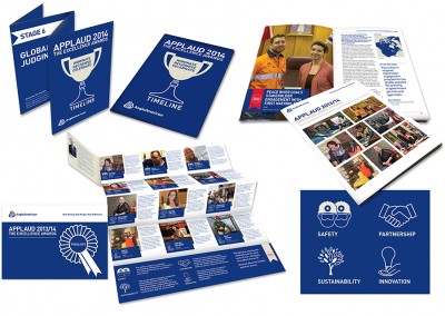 Communication material for Anglo American’s global staff recognition programme
