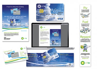 Integrated campaign for Air BP Sterling Rewards programme