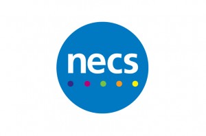 NECS logo Beach Design